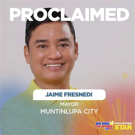 former mayor of muntinlupa|Jaime Fresnedi .